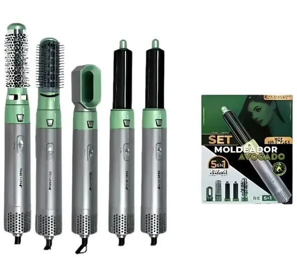 Cepillo secador 5 en 1 aguacate