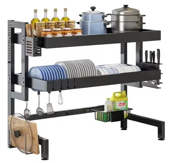 Escurridor de loza doble sin tapa