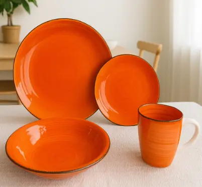 Vajilla en cerámica 16 puestos 