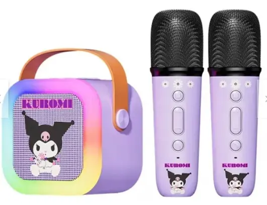 Doble mic karaoke kuromi 