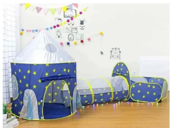 Carpa castillo niños 3 En 1
